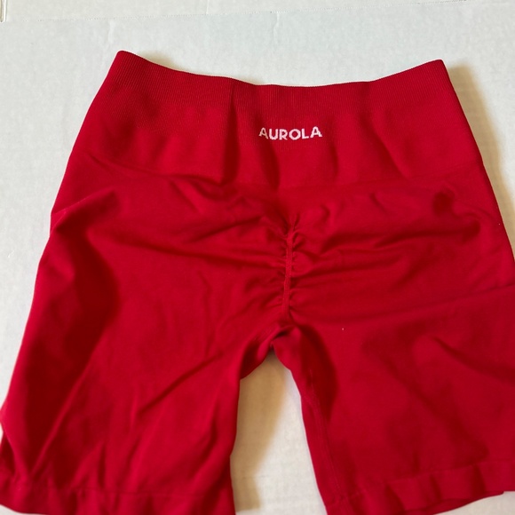 AUROLA  Workout Shorts for Women Seamless Scrunch Short Gym Yoga,  M - Picture 2 of 2